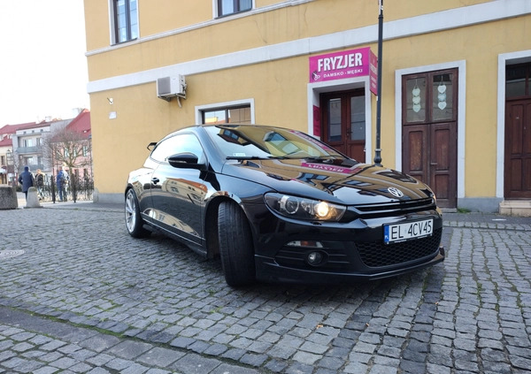 Volkswagen Scirocco cena 38999 przebieg: 153000, rok produkcji 2010 z Łęczyca małe 277